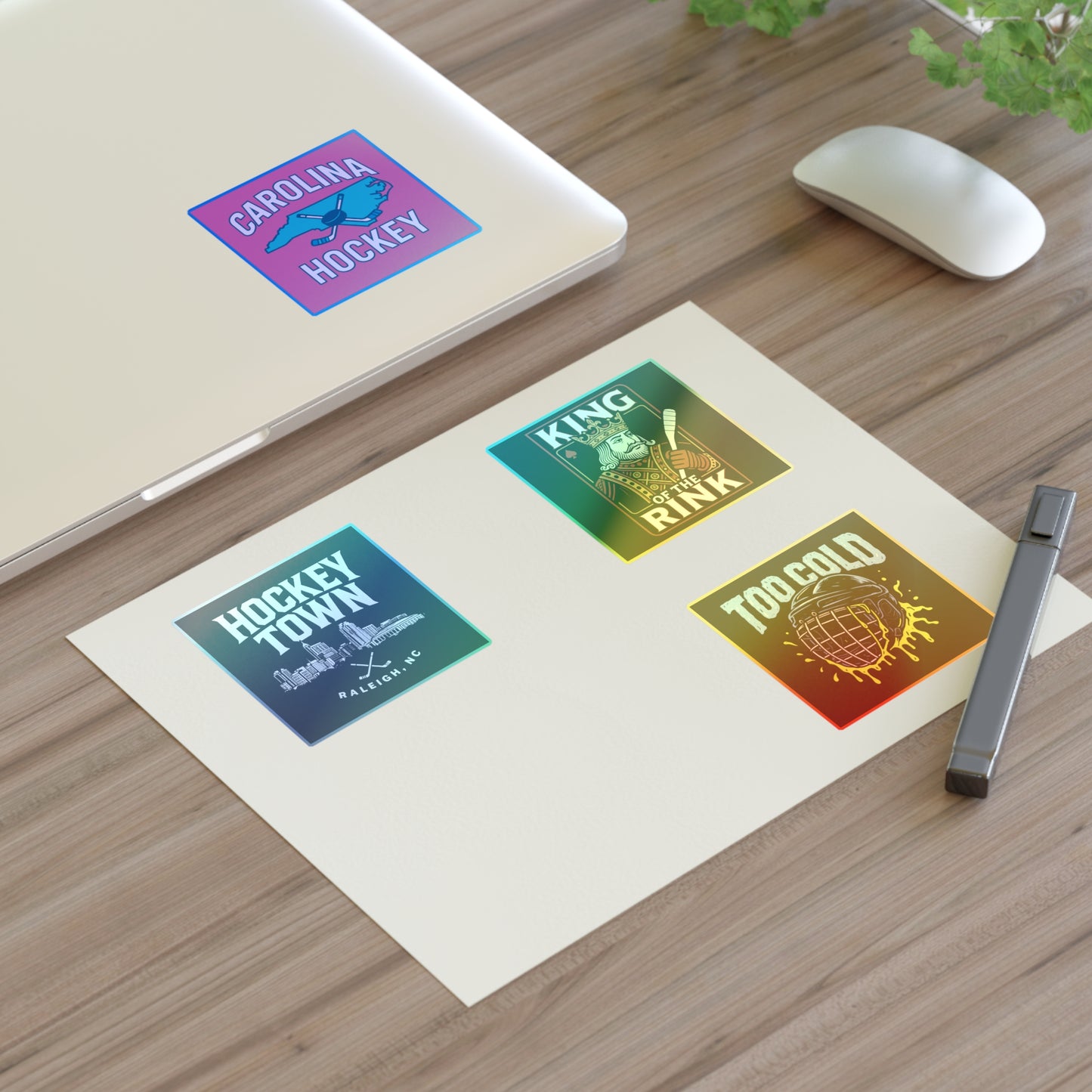 HOLOGRAPHIC STICKERS - CAROLINAHOCKEYSHOP.COM