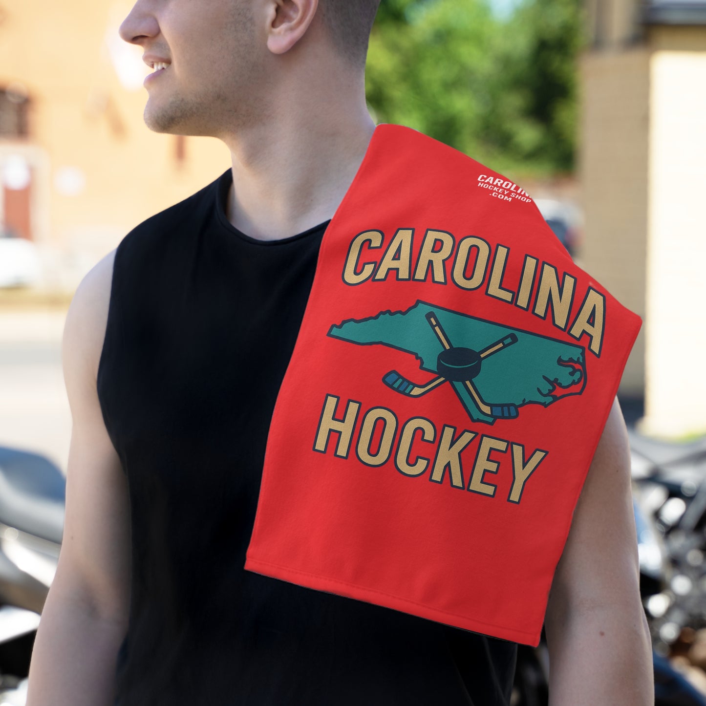 CAROLINA HOCKEY RALLY TOWEL