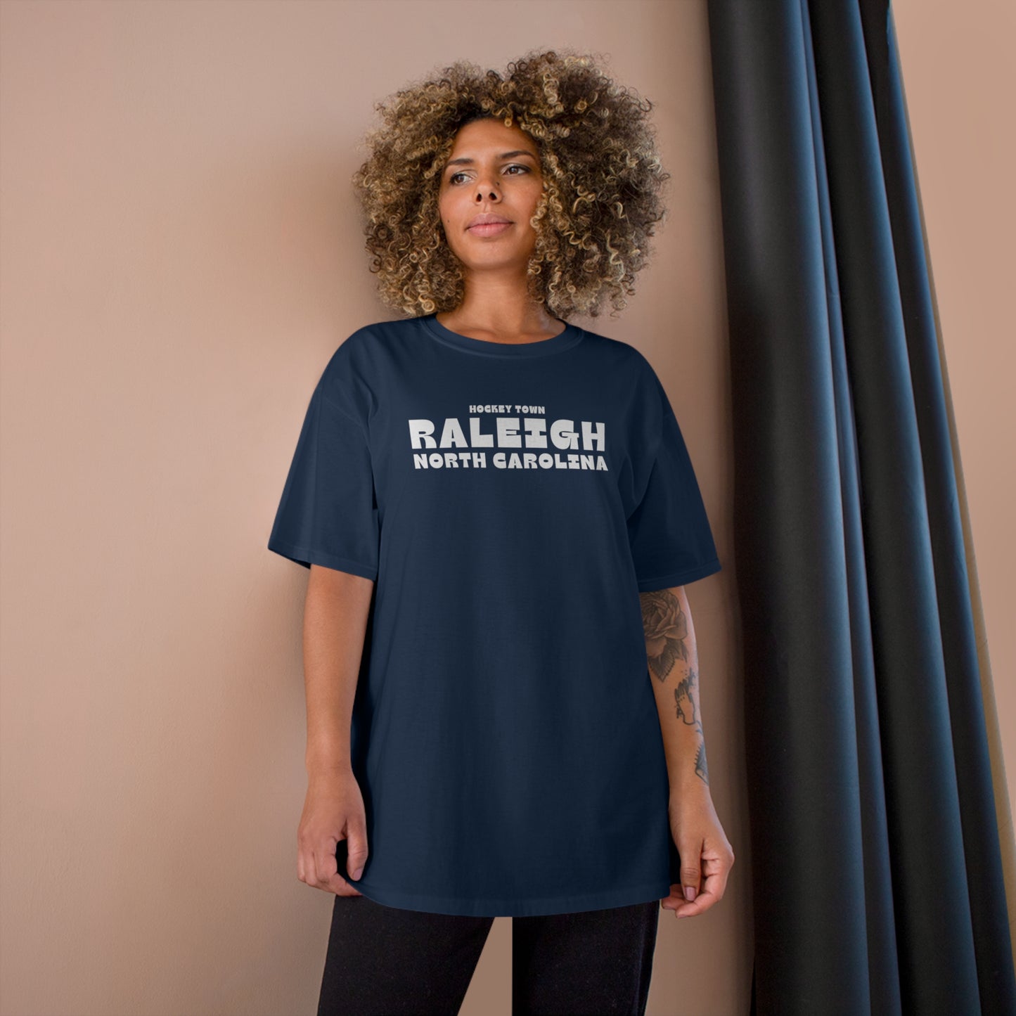 CHAMPION x CAROLINA HOCKEY SHOP TEE - ESSENTIAL COLLECTION