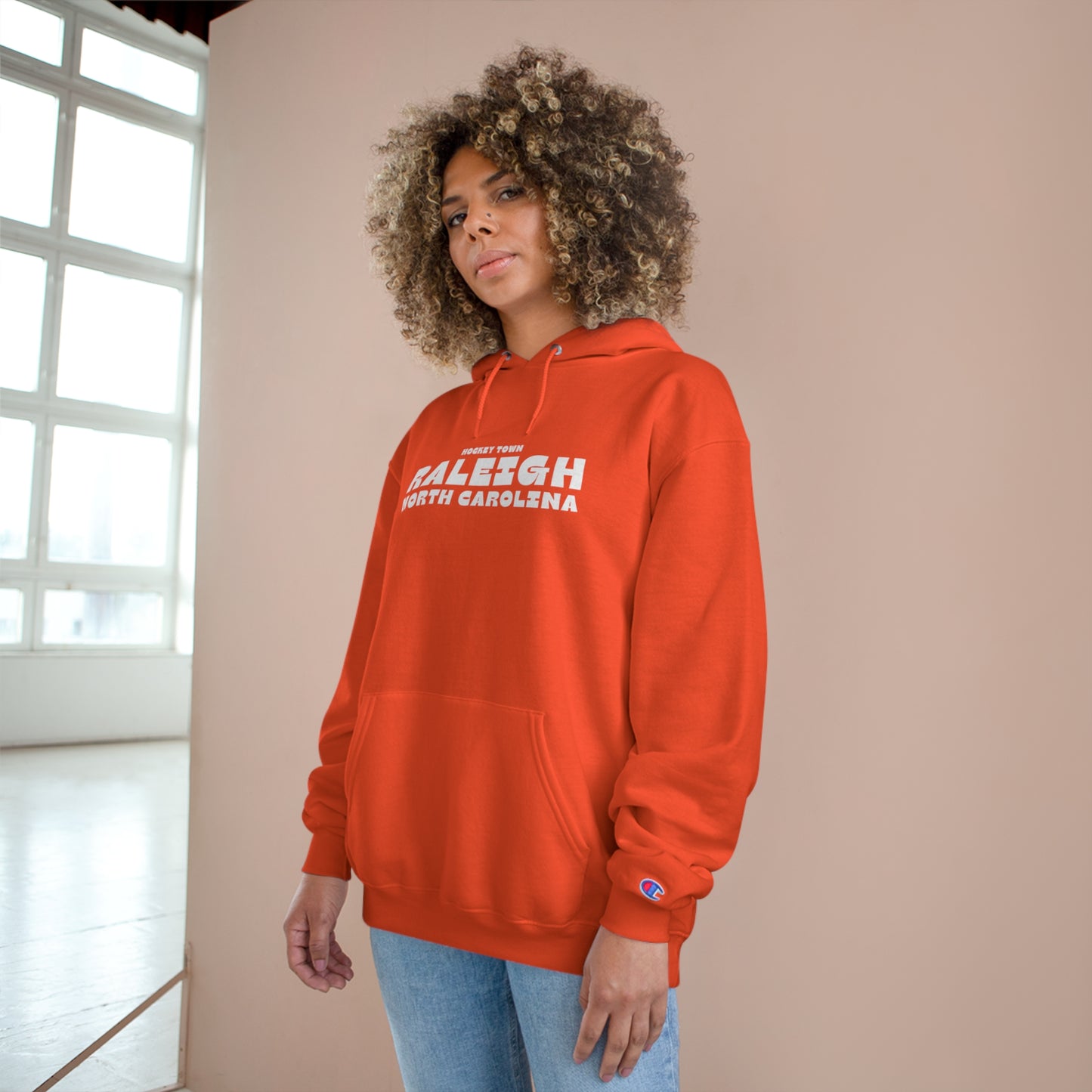 CHAMPION x CAROLINA HOCKEY SHOP HOODIE - ESSENTIAL COLLECTION