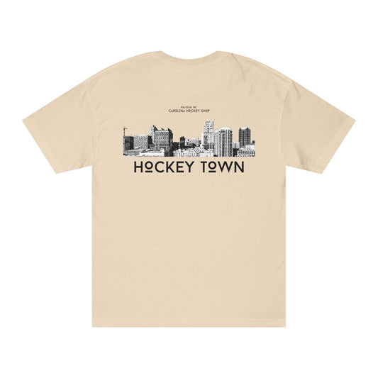 HOCKEY TOWN. ADULT TEE.