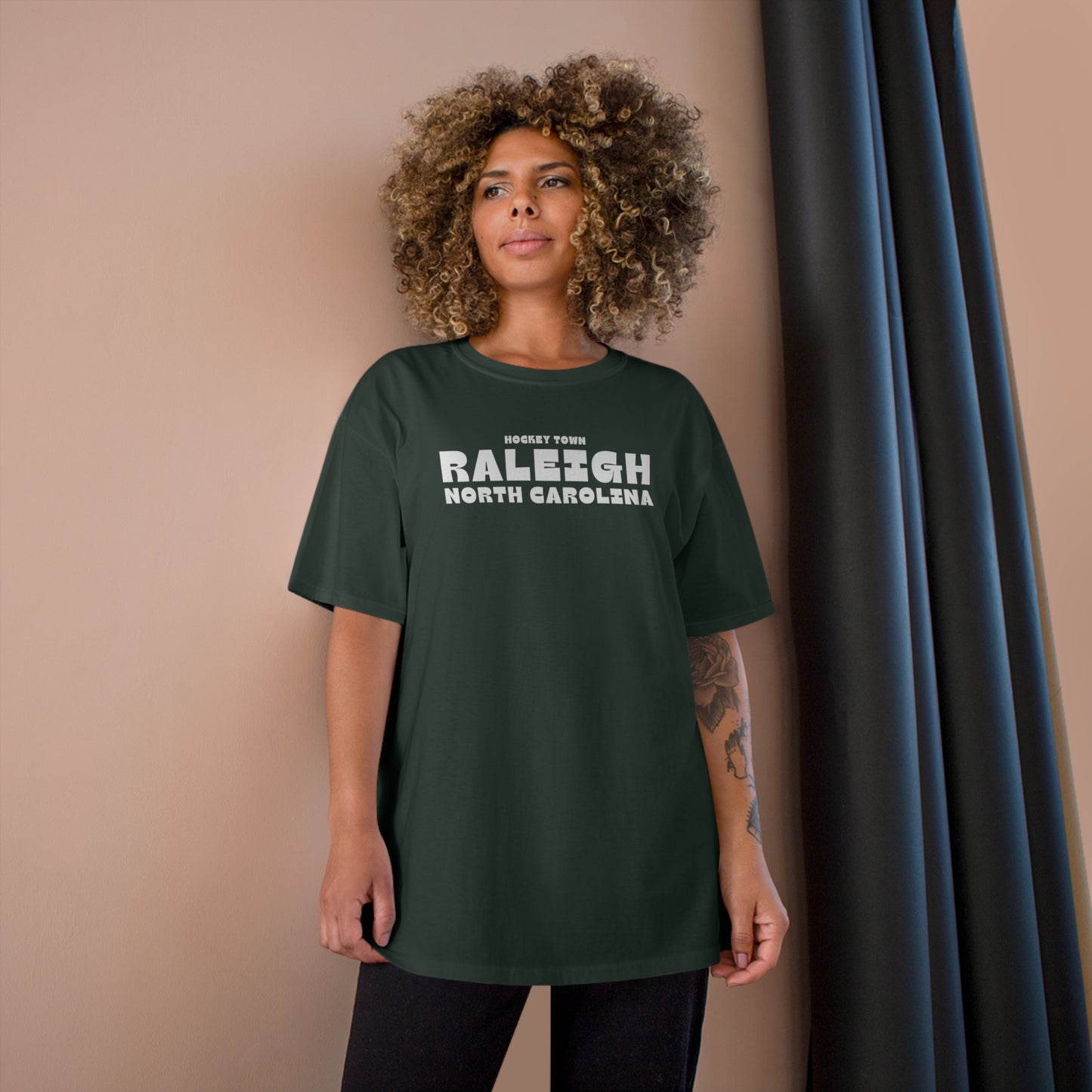 CHAMPION x CAROLINA HOCKEY SHOP TEE - ESSENTIAL COLLECTION