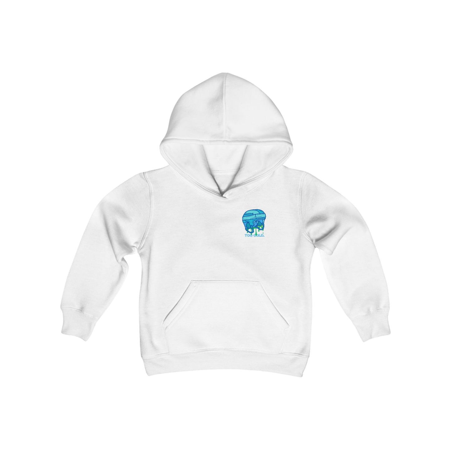 TOO COLD. YOUTH HOODIE.