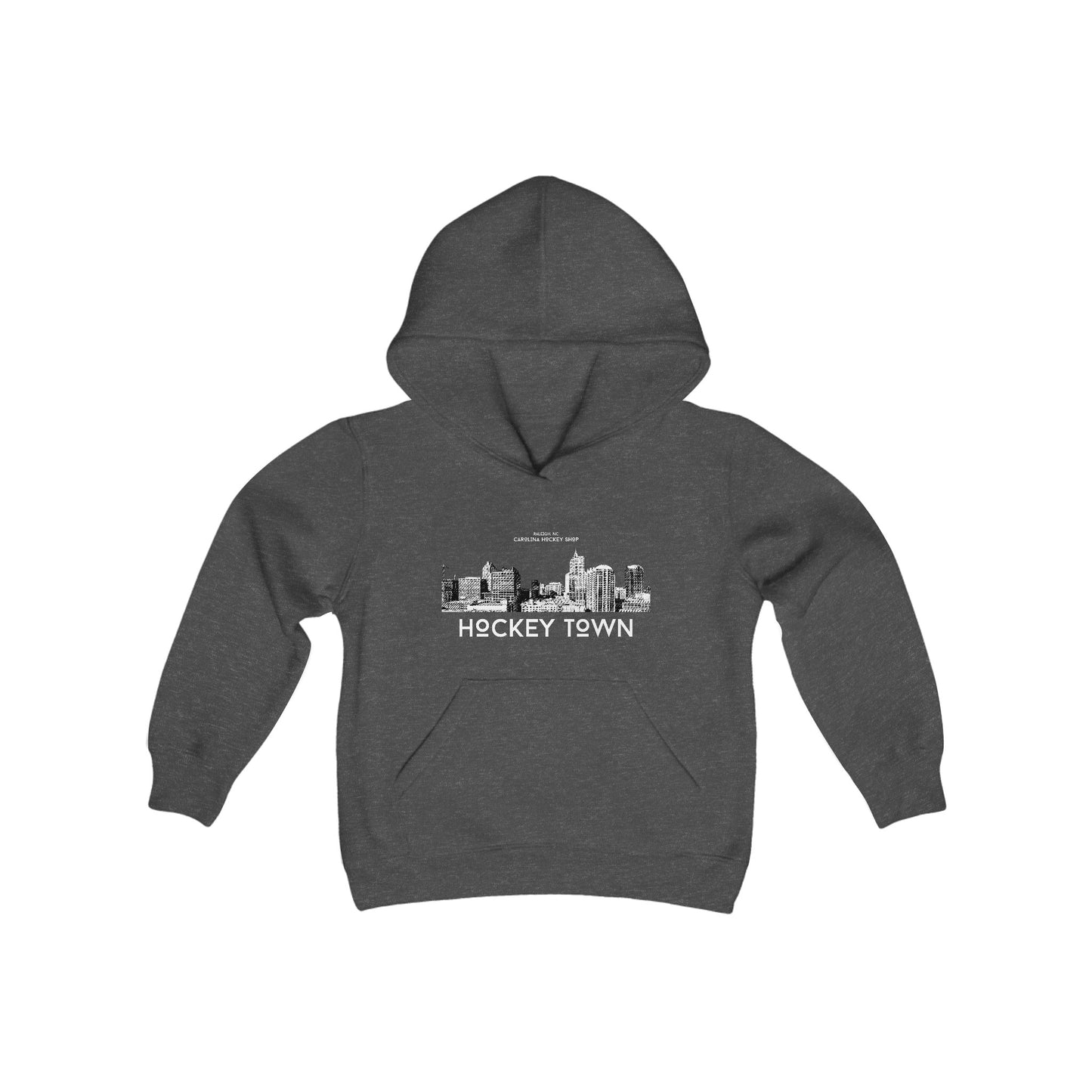 HOCKEY TOWN. YOUTH HOODIE.